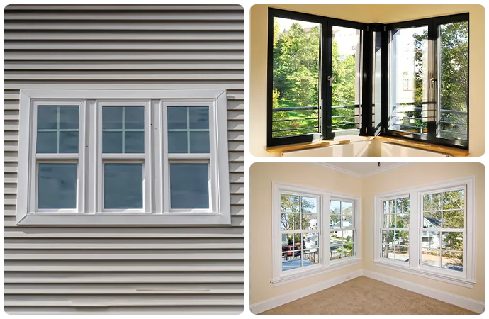 Custom vinyl, composite, and metal windows options for energy efficiency and security